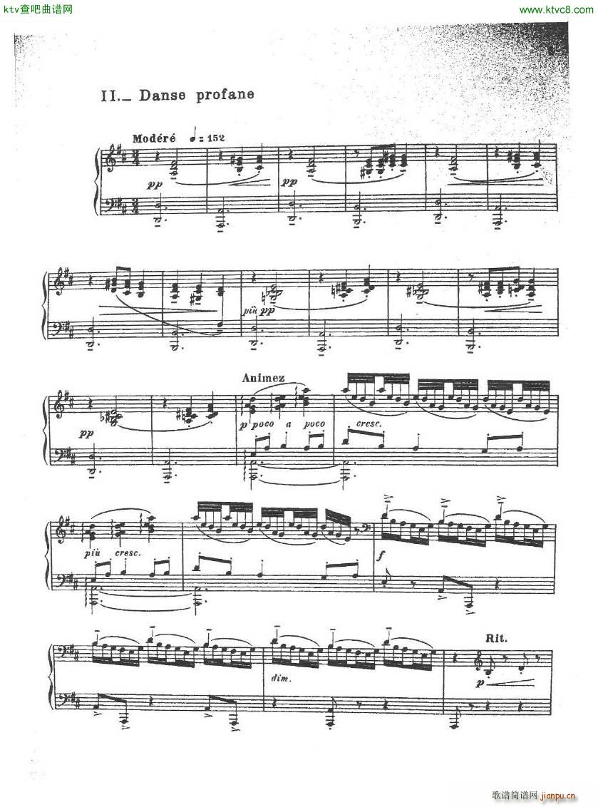 debussy durand danse profane1