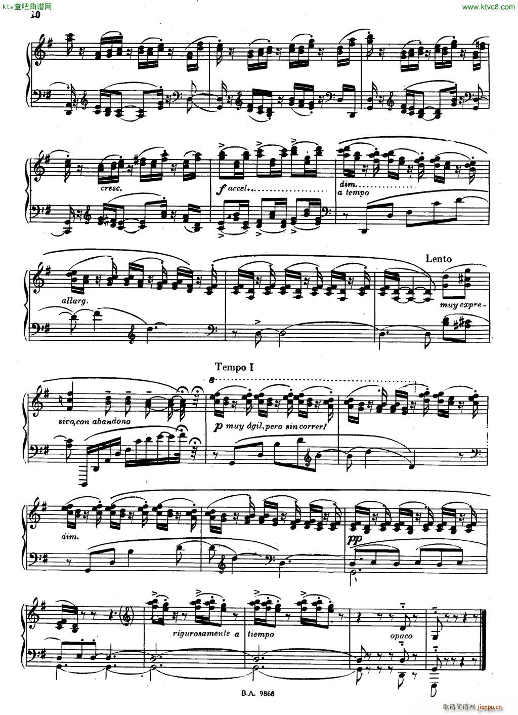 Guastavino La Siesta Tres Preludios9