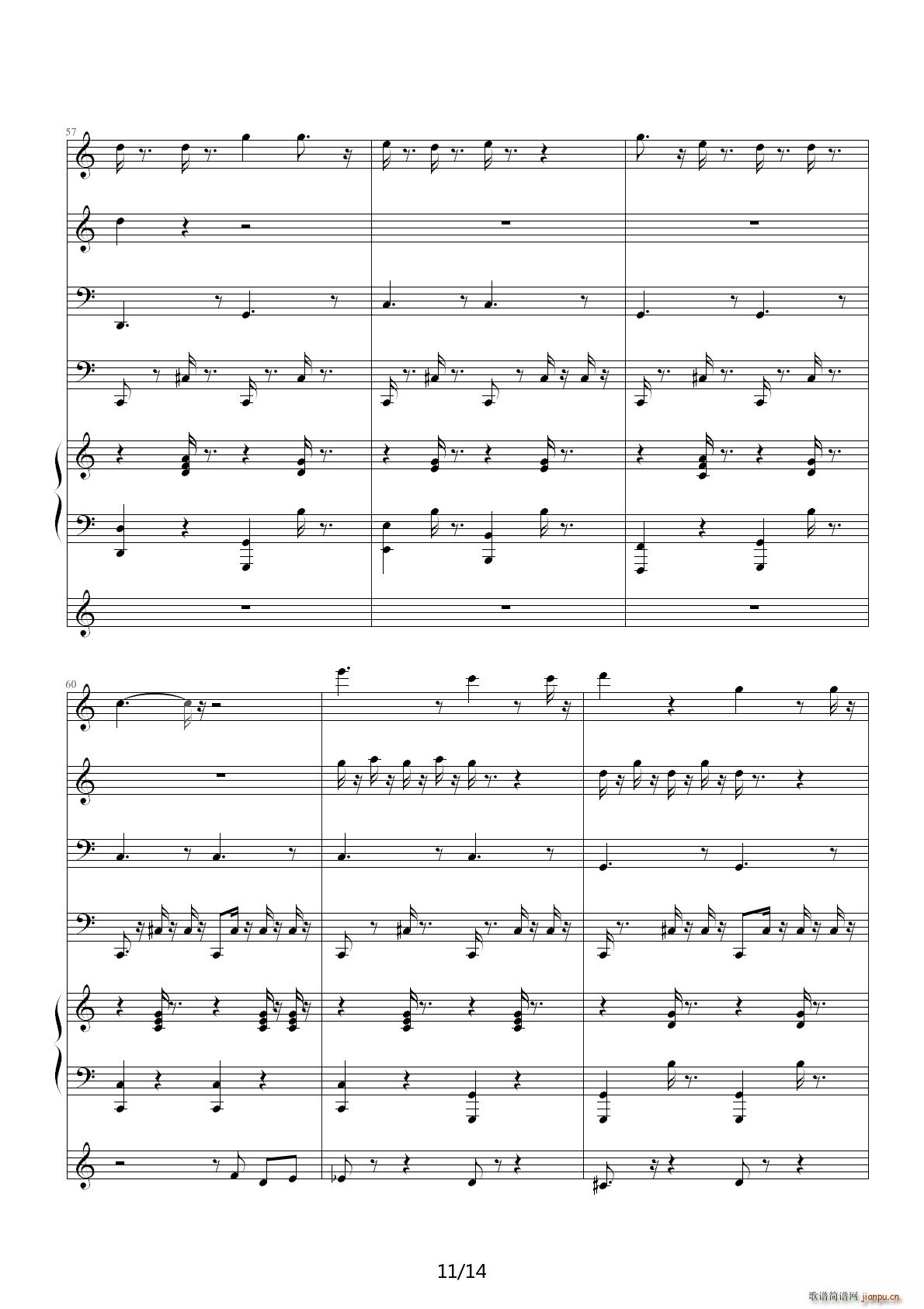 演出级作品拍拍小手 C调11