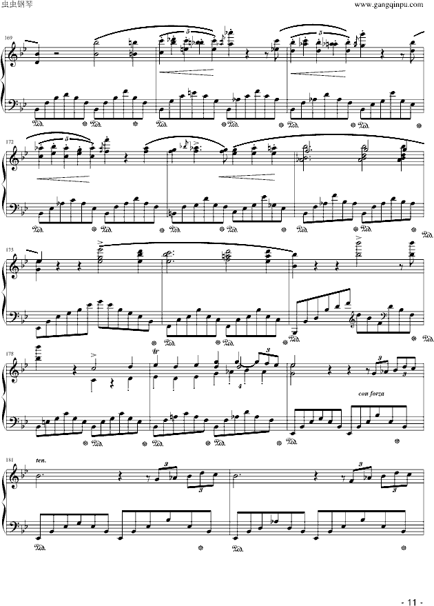 肖邦《g小调叙事曲》（musicfish_雨田版）-钢琴谱(钢琴曲)-肖邦-chopin11