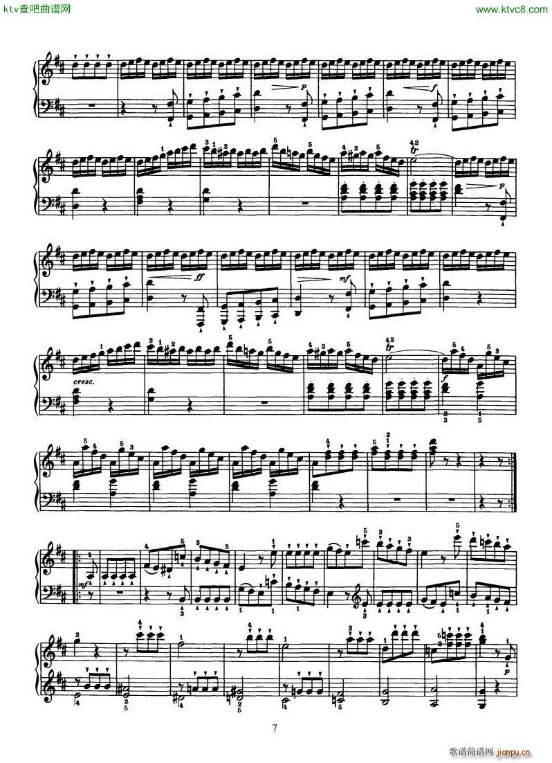 Haydn Piano Sonata No 32 In B7