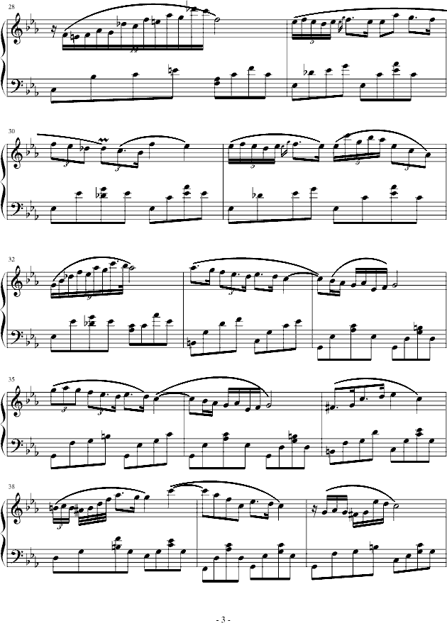 c小调夜曲-遗作-钢琴谱(钢琴曲)-肖邦-chopin3