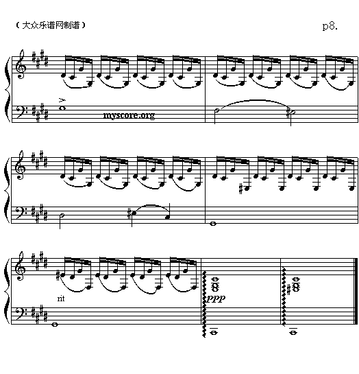 (050)肖邦:即兴幻想曲8