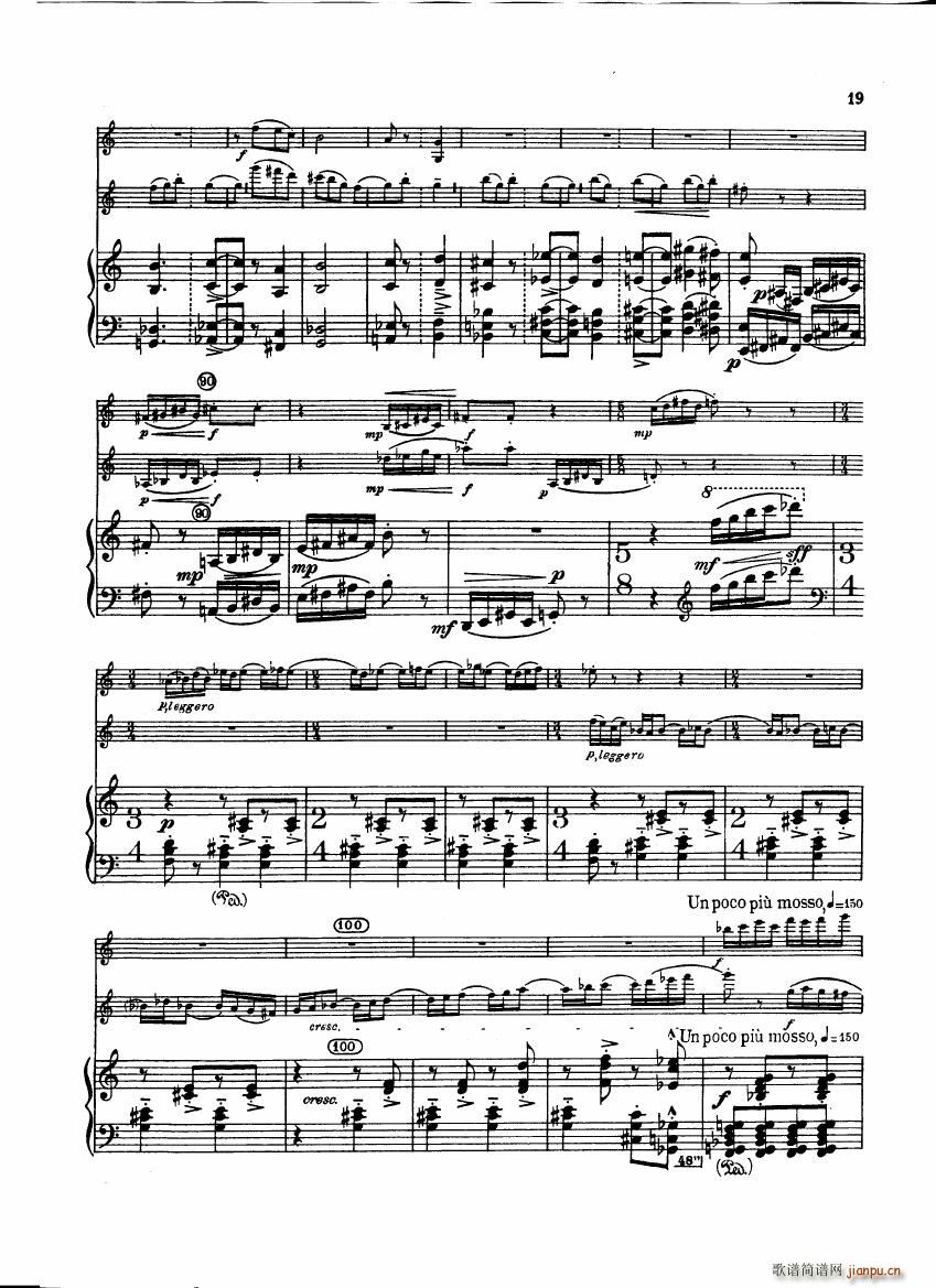 Bartok SZ 111 Contrasts pianoscore20