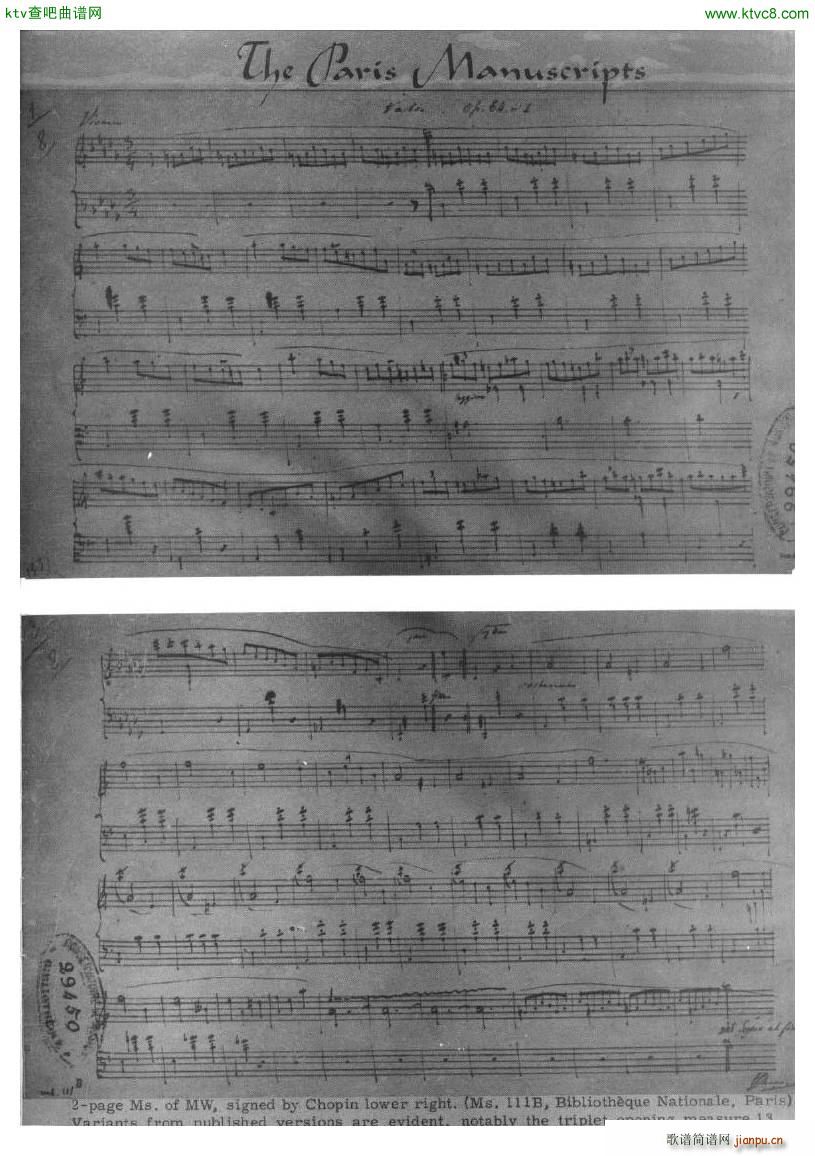 chopin minute waltz transcriptions collection 二41