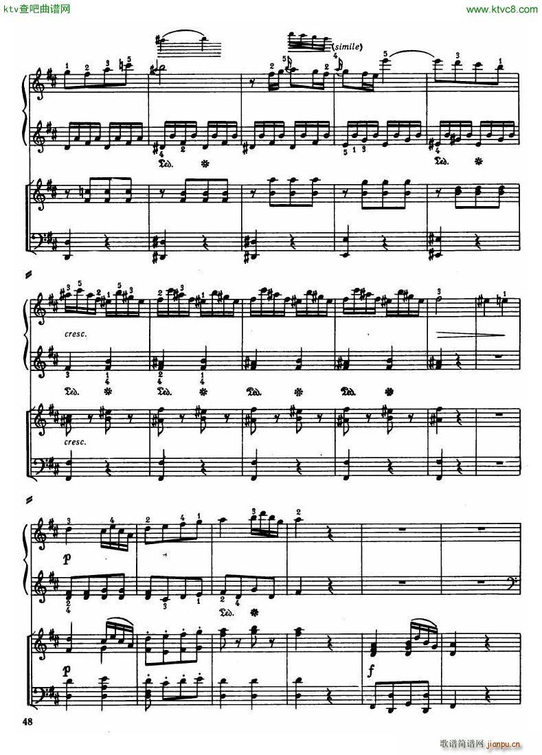 Haydn Piano Concerto in D Major 2pf46