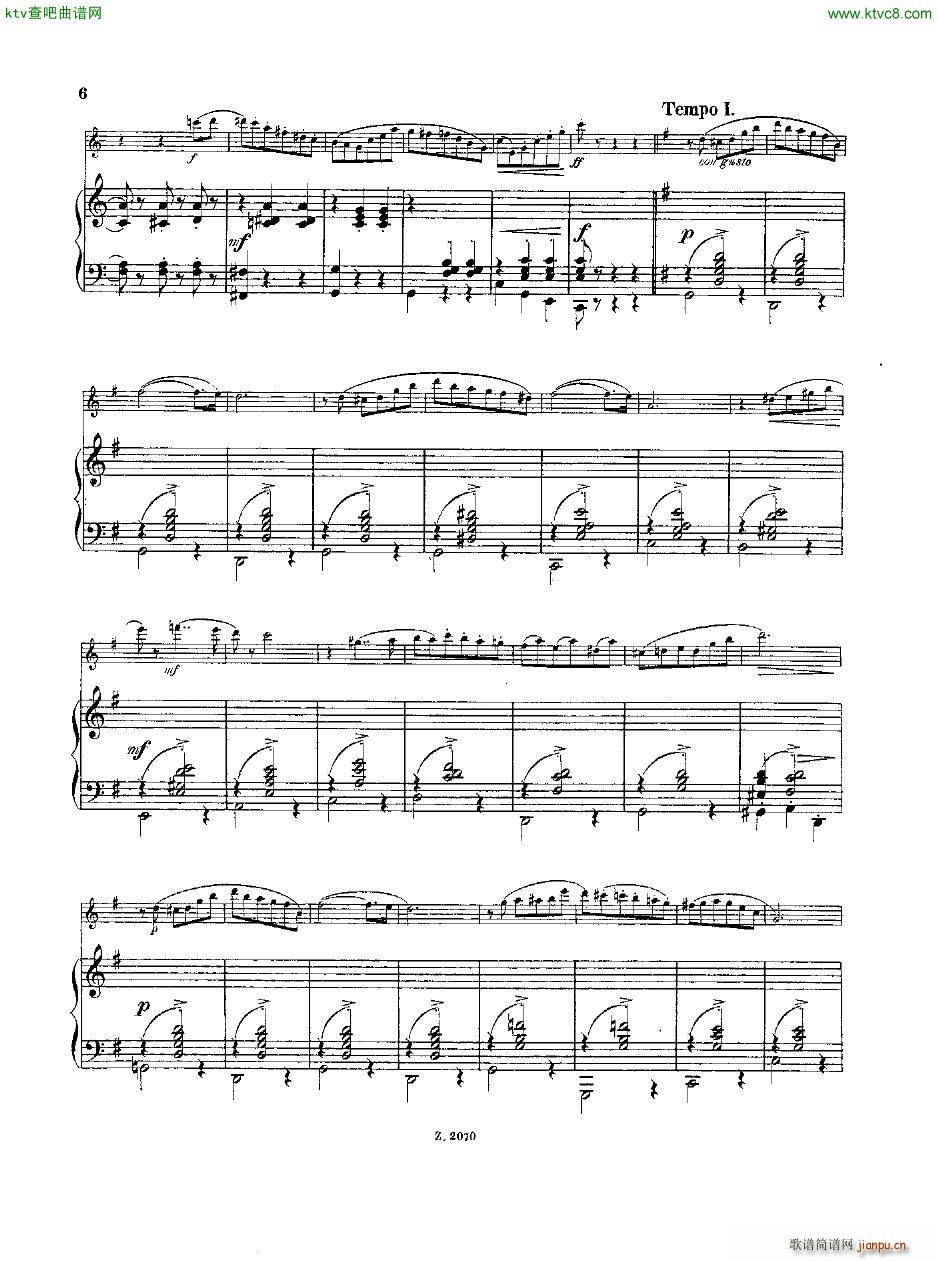Andersen op 55 Acht Vortragsstücke fl pno10