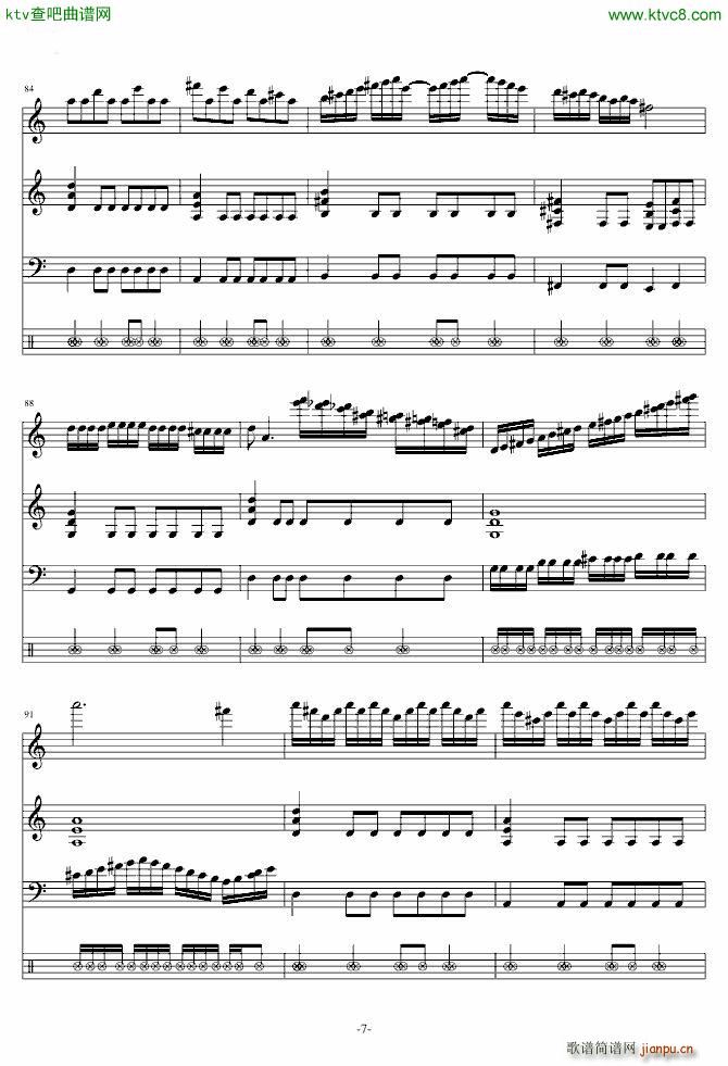 钢琴摇滚卡农_帕赫贝尔 Pachelbel7