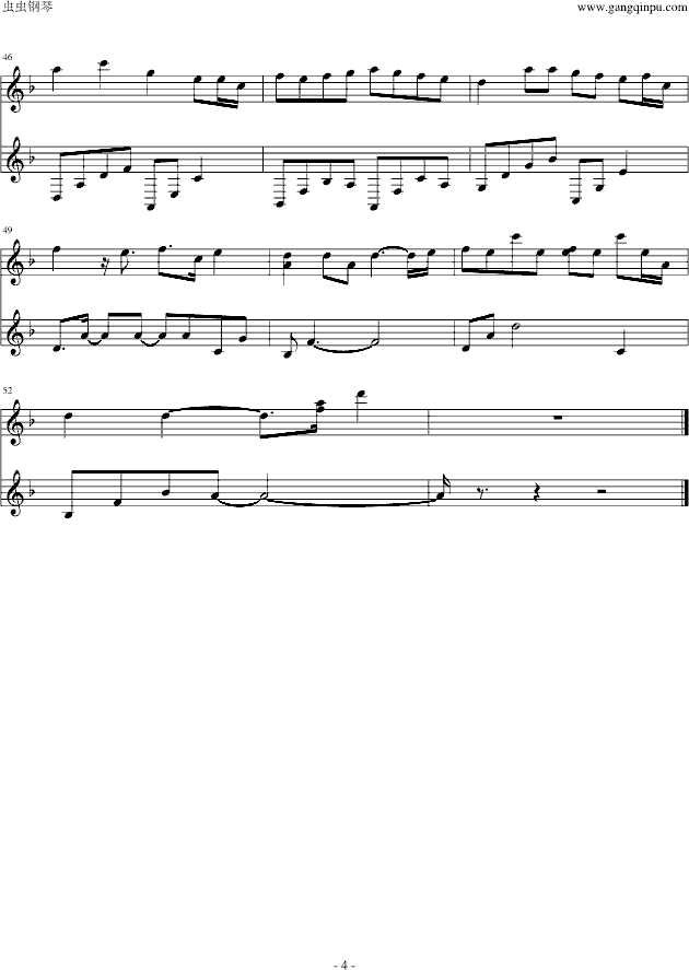 星象�x-钢琴谱(钢琴曲)-大冢爱4