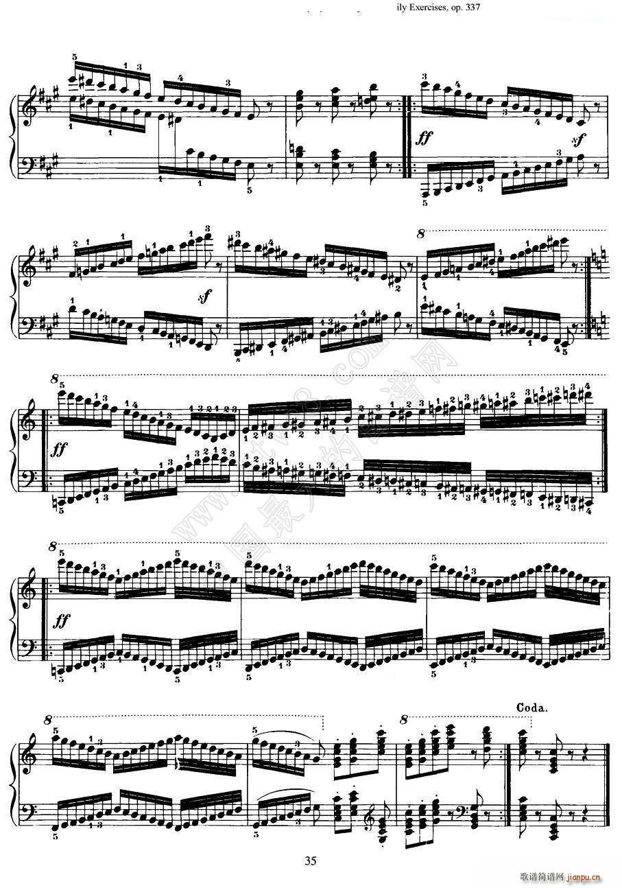 Czerny - 40 Daily Exerci Op 337（25―30）（40首日常训练曲）6