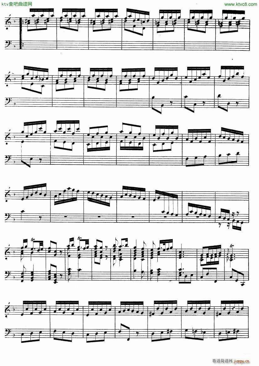Handel Suite in D minor G112 1175