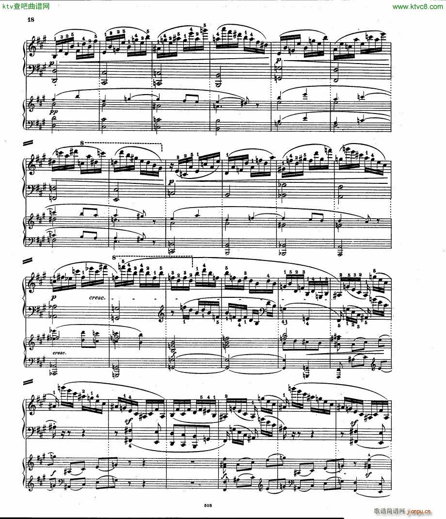 Hummel op 56 Rondo brillant pno orch17