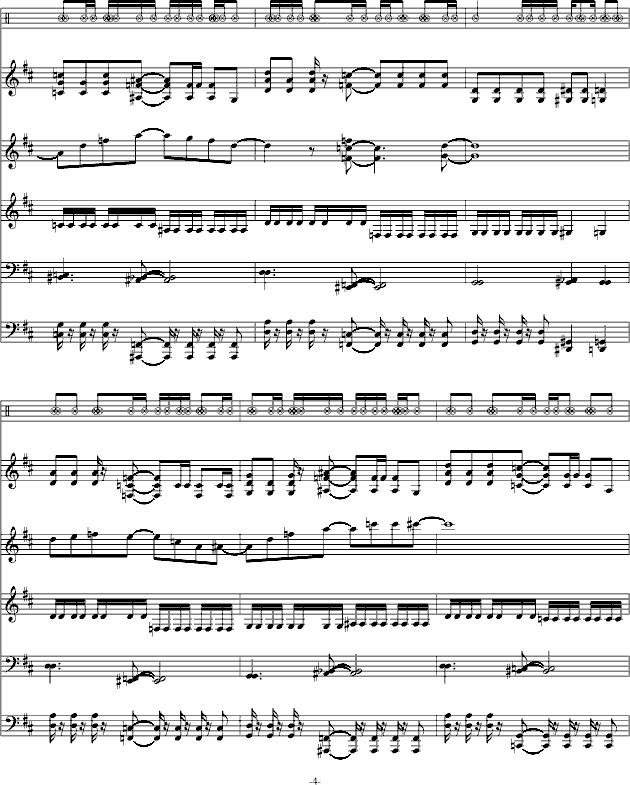 Into the Machine-钢琴谱(钢琴曲)-swenl4