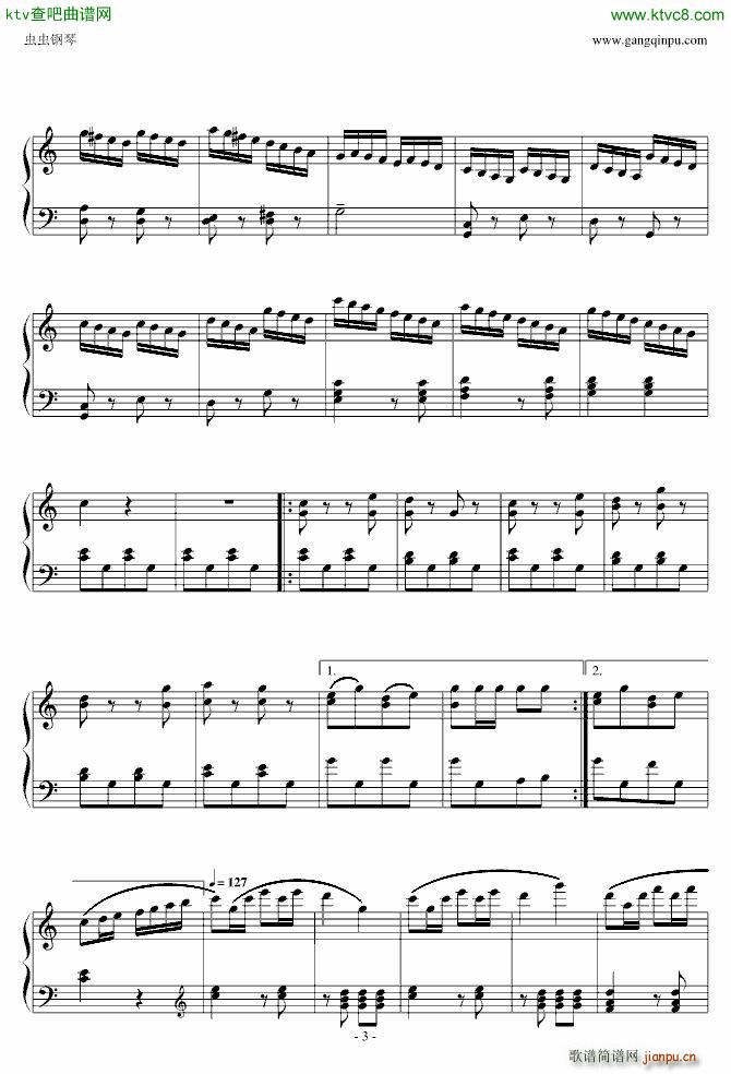 共产儿童团歌 简易变奏曲_甘壁华3