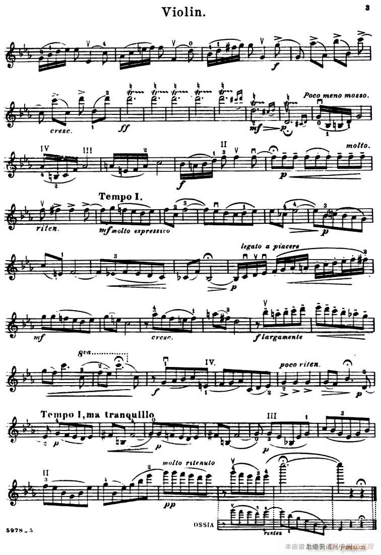 MELODIE（旋律）Op 42 No 32
