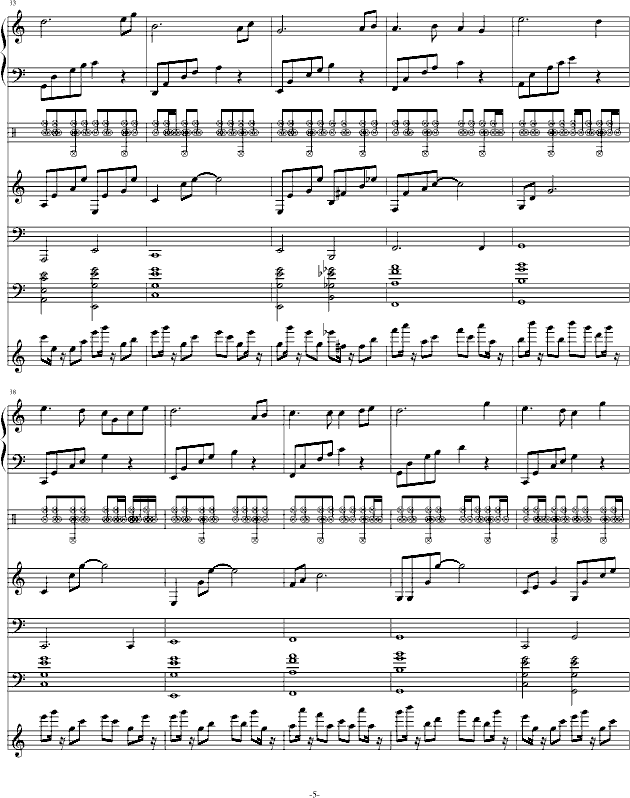 随想曲 钢琴代表我的心-钢琴谱(钢琴曲)-wuliangyou5