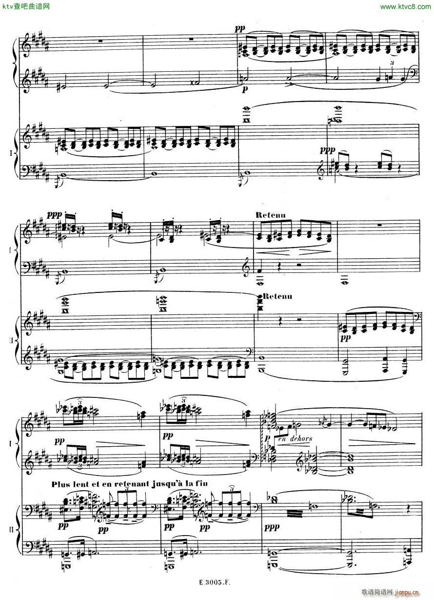 Debussy Ravel 3 Nocturnes 2pno48