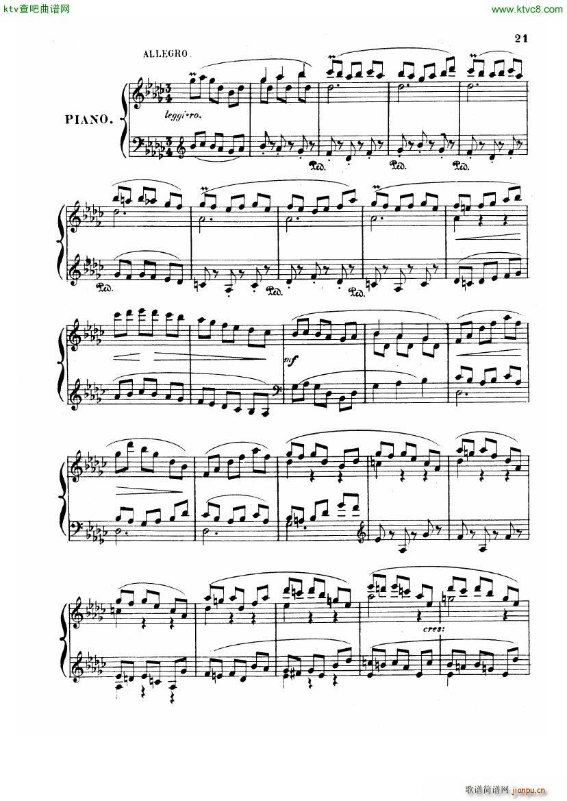 Albeniz op 82 Piano Sonata no 521