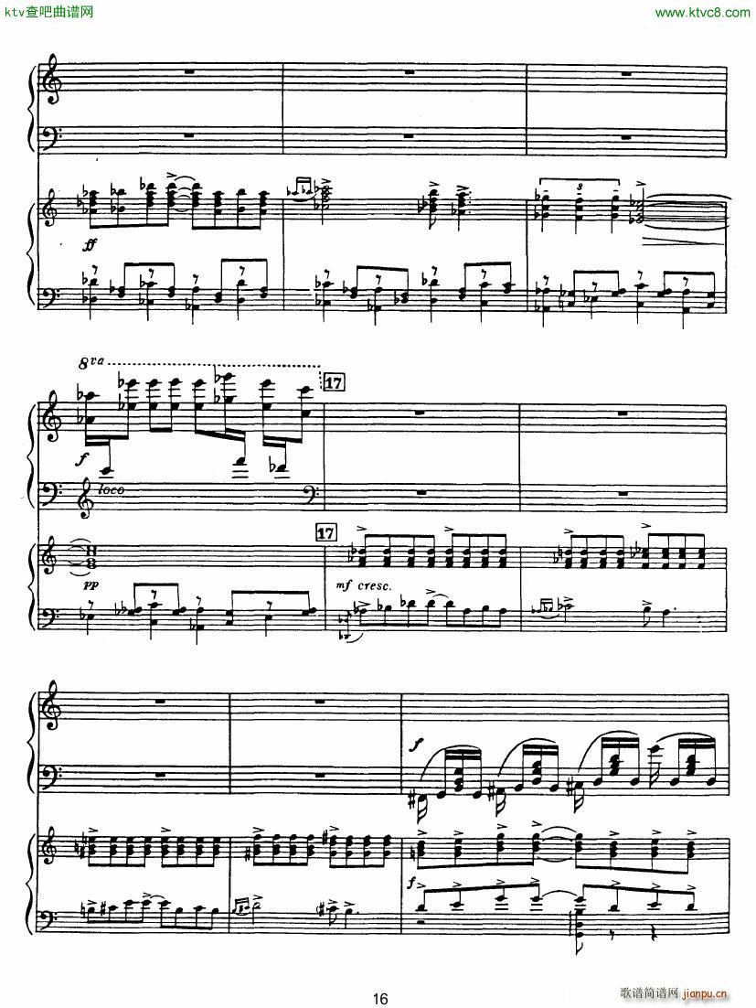 Rhapsody in Blue in Bb major Duet16