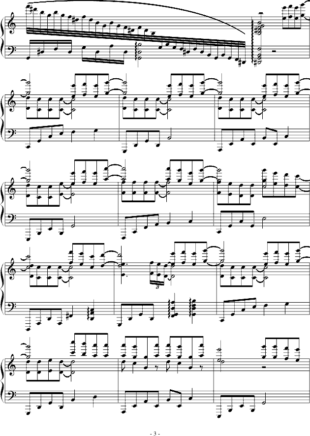 sorry for stupid things-钢琴谱(钢琴曲)-babyface3