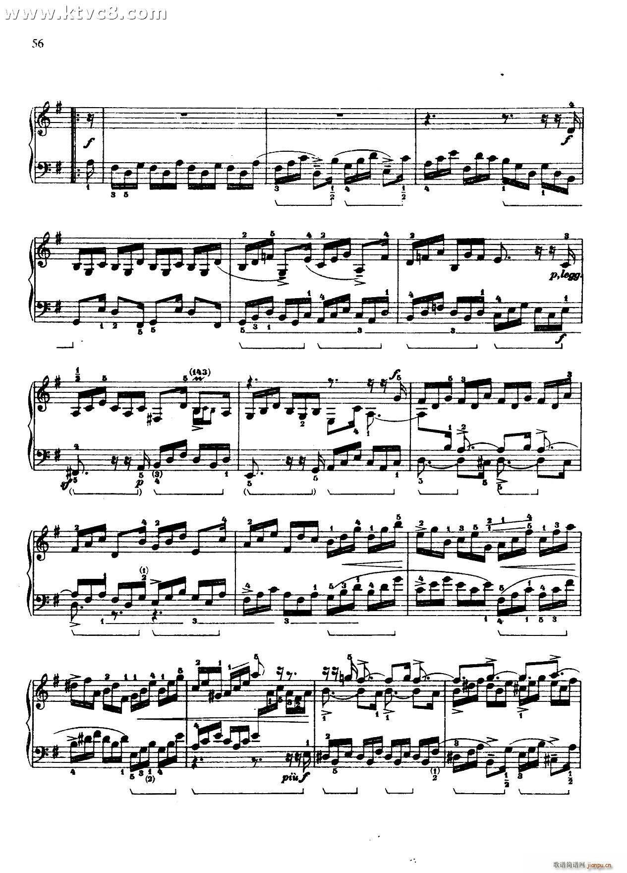 第五组曲G大调 吉格2