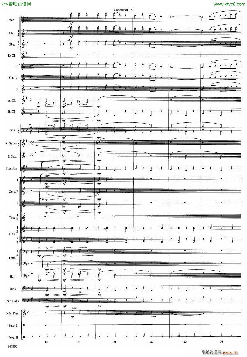 Anderson Sleigh Ride full score5