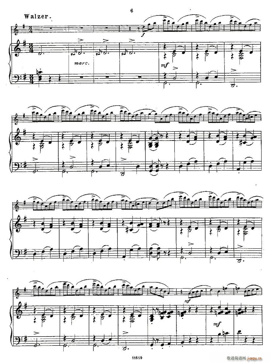 Opern-Transcriptionen.Op.45-7（长笛+钢琴伴奏）5