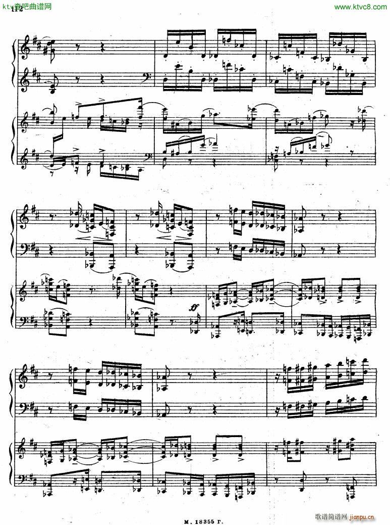 Feinberg op 36 Piano concerto No 2 二51