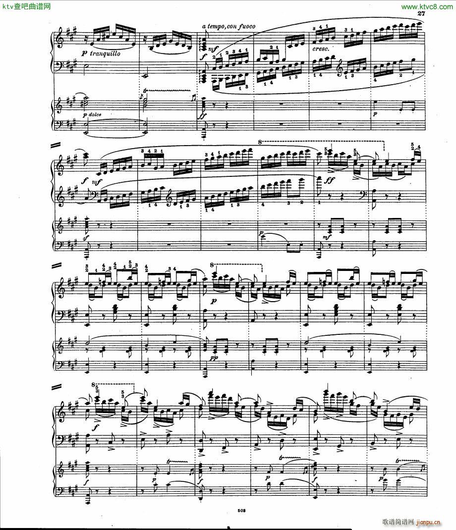 Hummel op 56 Rondo brillant pno orch26