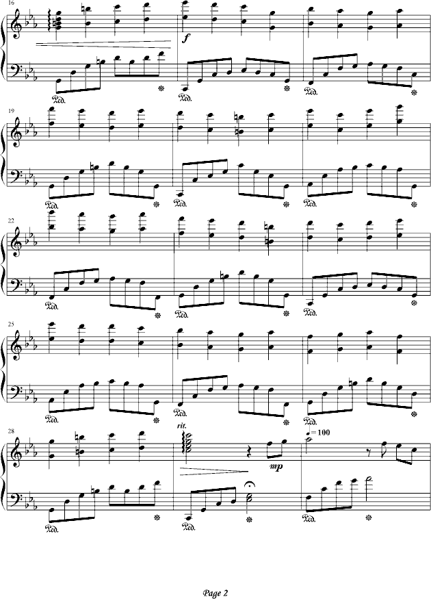 �x��-钢琴谱(钢琴曲)-�c��2