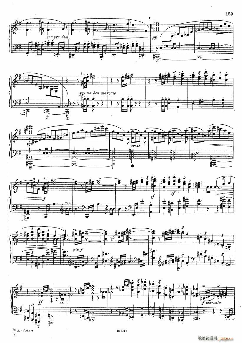 Brahms op 98 Singer Symphonie Nr 411