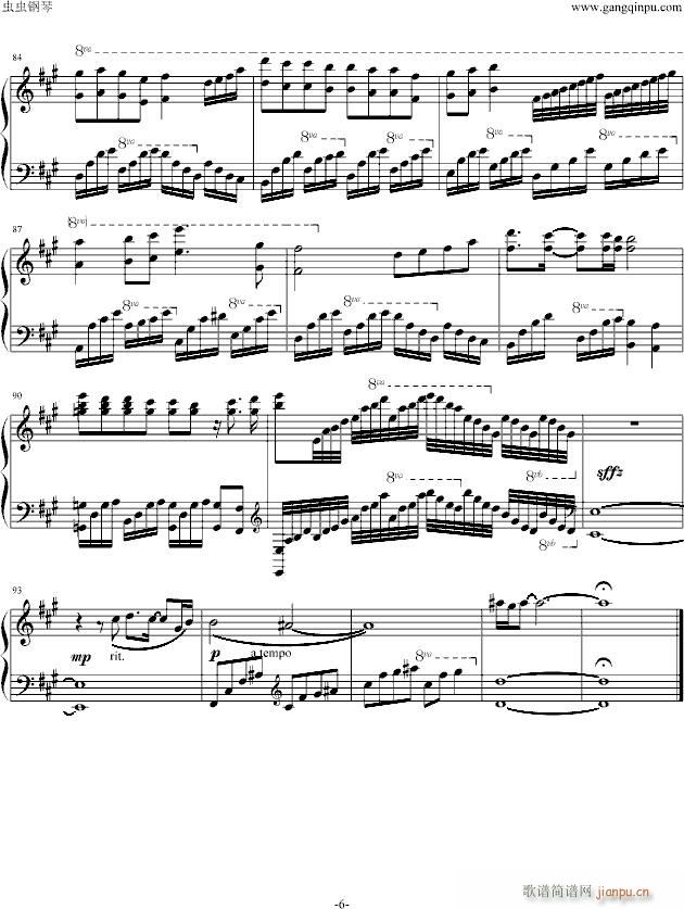 FF9钢琴原版Melody of Life（生命的弦律）_最终幻想6