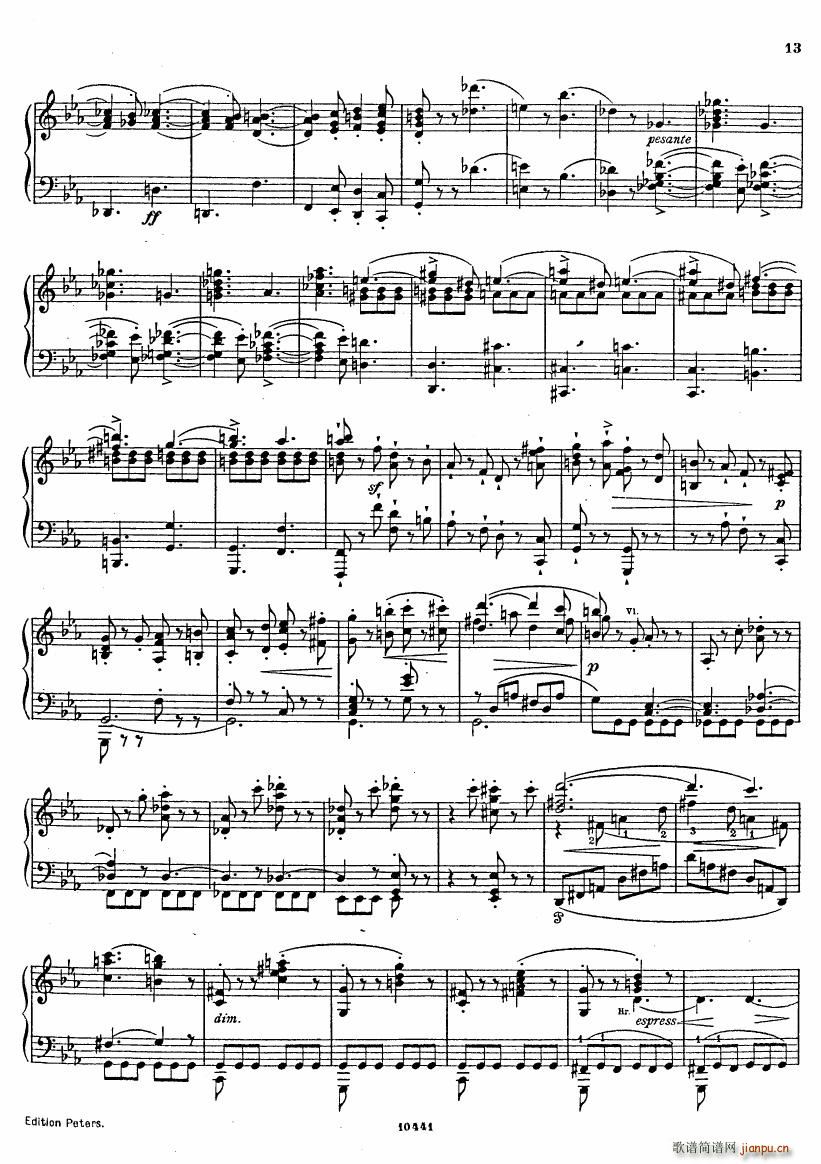 Brahms op 68 Singer Symphonie Nr 111
