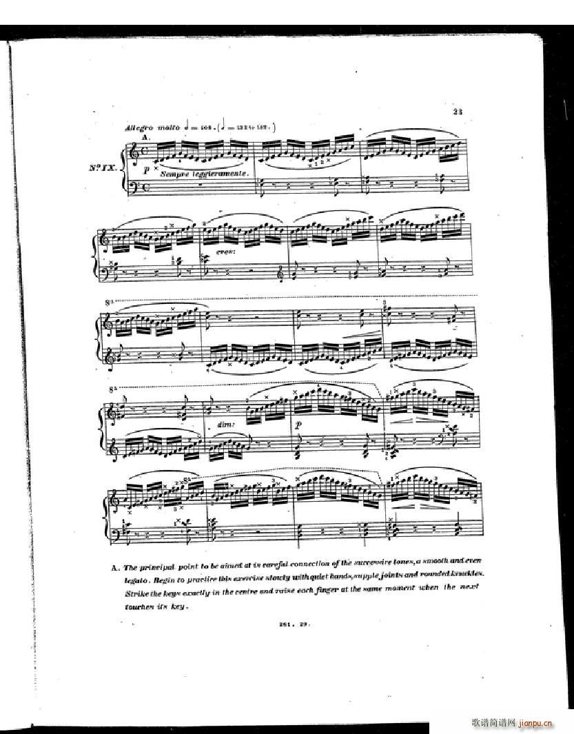 Czerny Etudes de la Velocite20