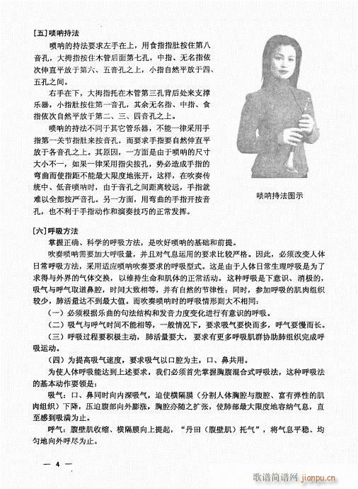 简捷实用唢呐教程  （上册）目录1-205