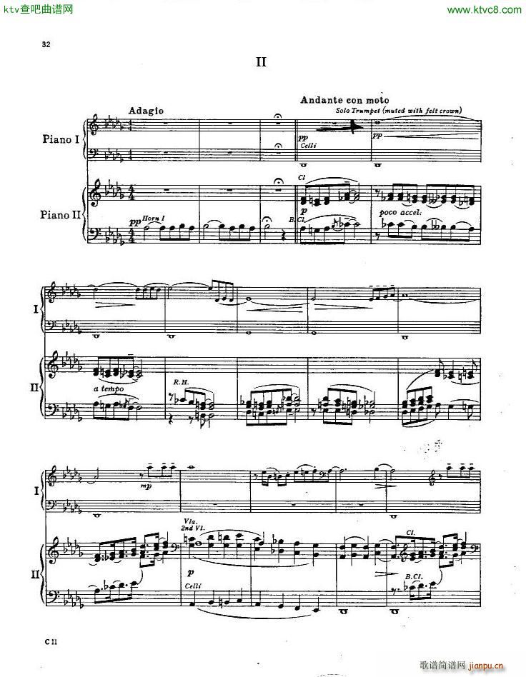 Gershwin Piano Concerto In F 二30