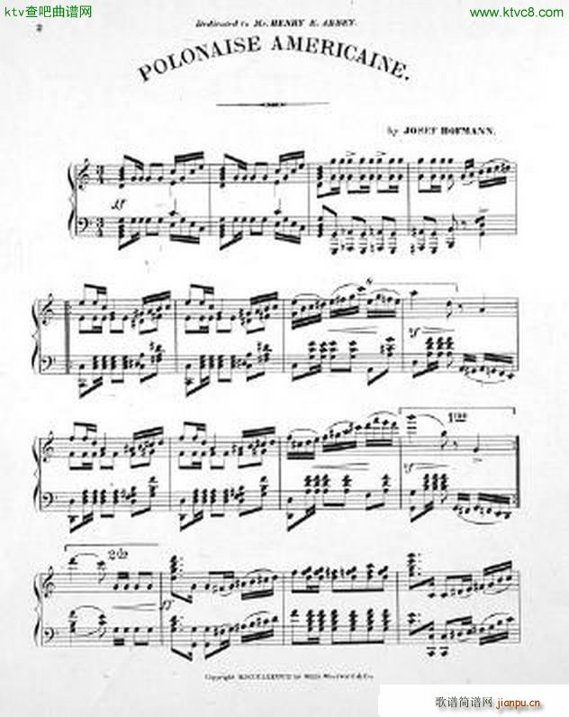 Hofmann Polonaise Americaine1