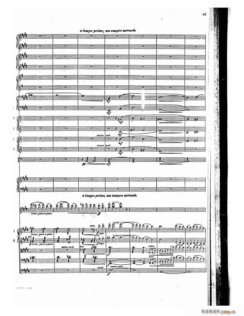 Barber op 14 Violin Concerto Score 二4