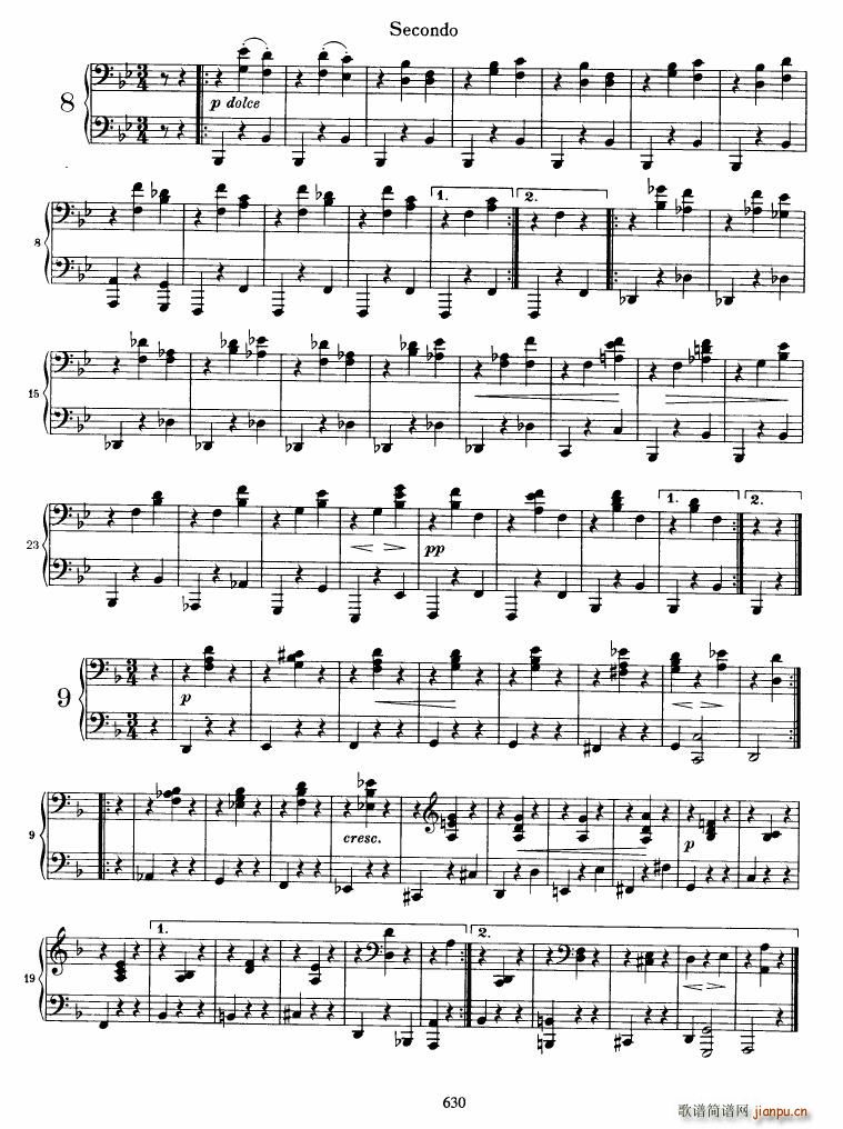 Brahms op 39 Waltzes4
