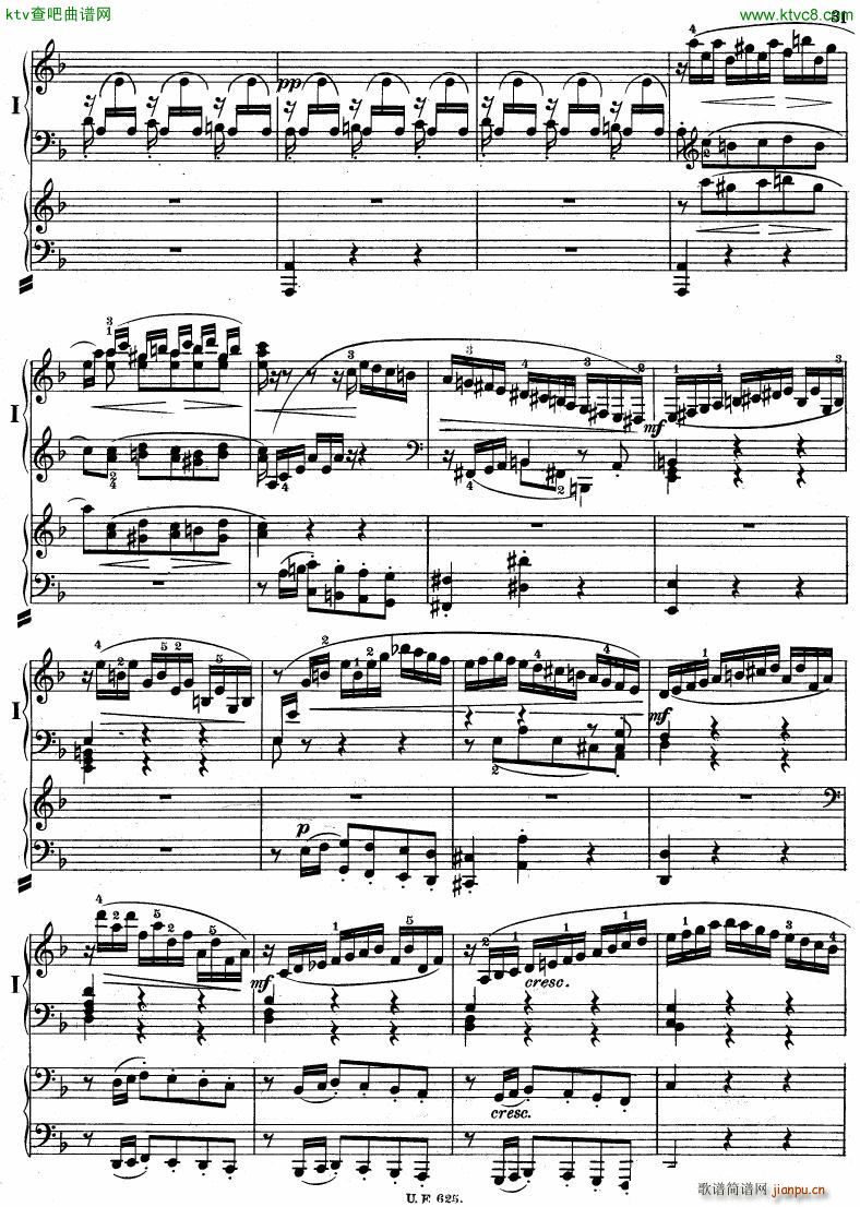 Bach JS BWV 1052 Keyboard Concerto in d ed R ntgen32