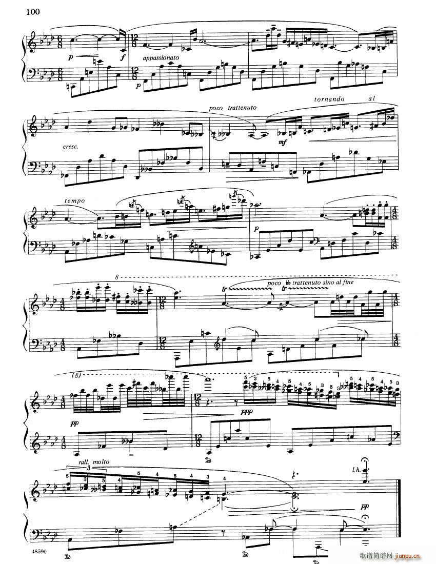 Barber op 33 Nocturne4