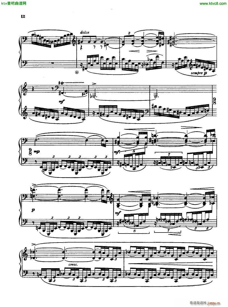 Bridge H160 Piano Sonata 1923 412