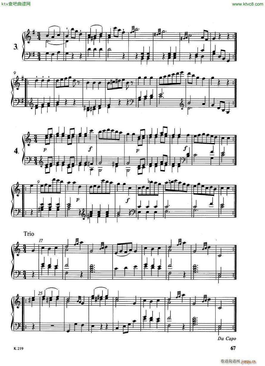 Haydn German Dances 12 pf2