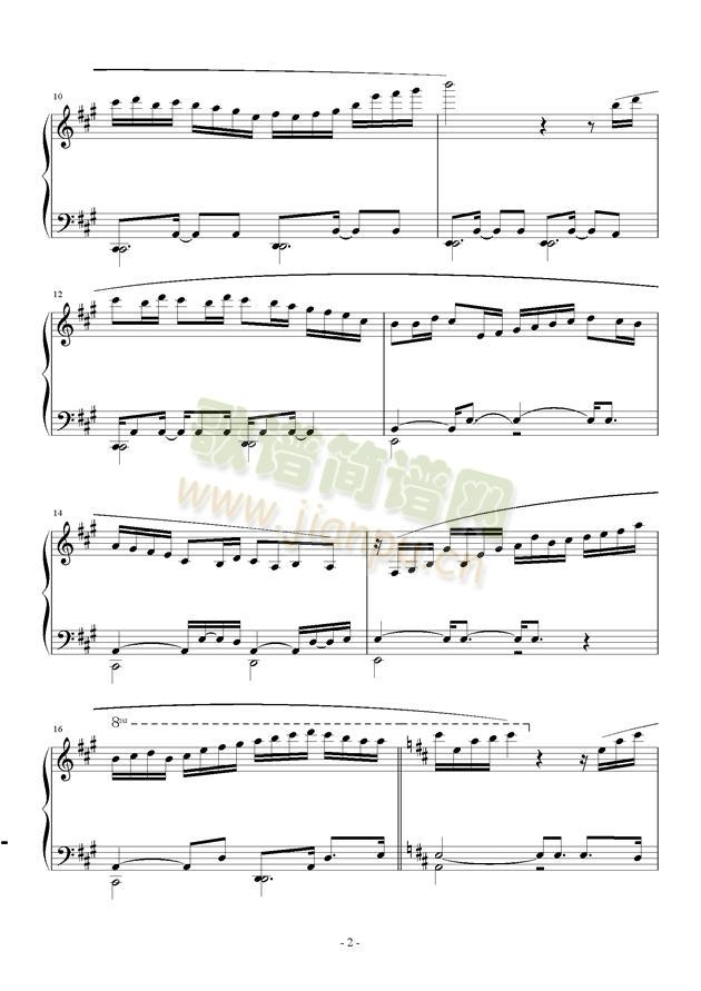 模拟人生钢琴曲一2