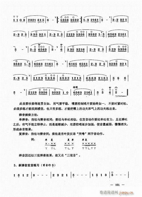 简捷实用唢呐教程  （下册）101-1201