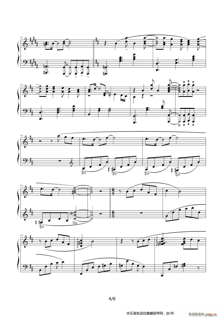[官方原版]须釜俊一《钢琴组曲人鱼第三章》4