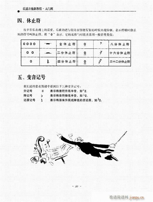 民谣吉他新教程21-4010