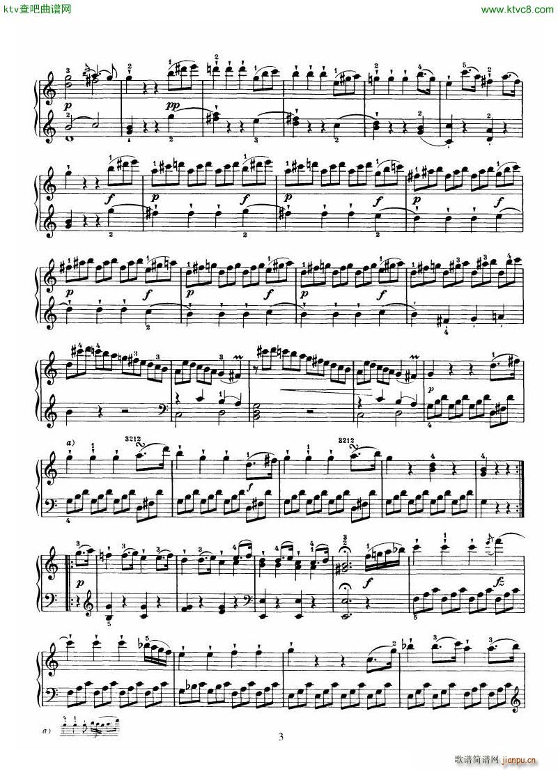 Haydn Piano Sonata No 35 In C3