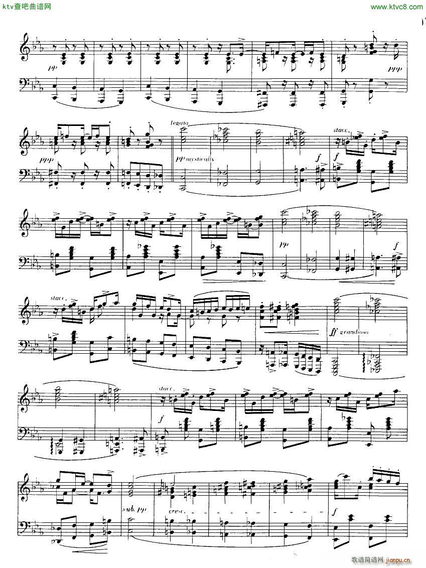 Albright Grand Sonata in Rag18