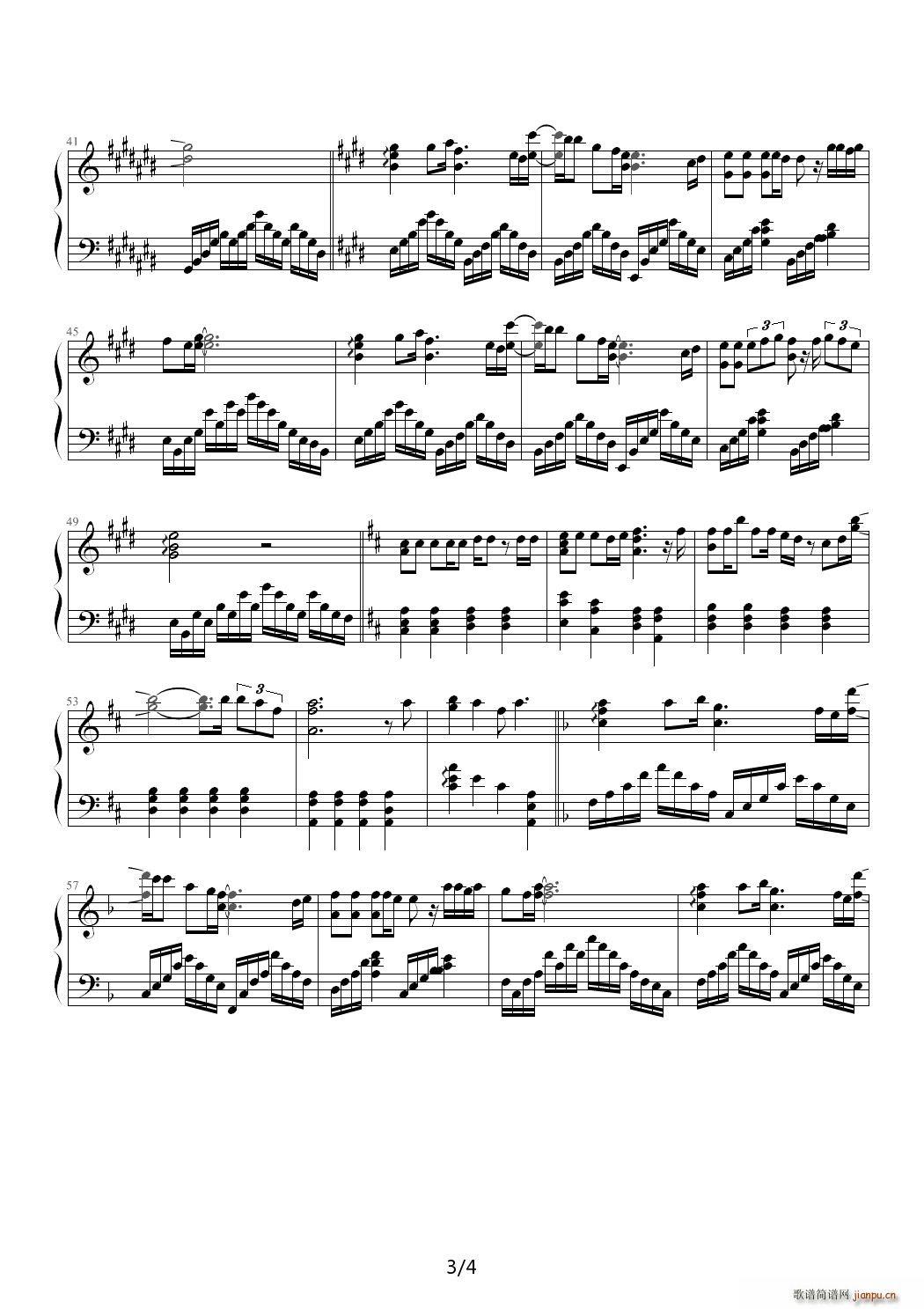 世界はまわると言うけれど-柯南片尾曲 降D调3